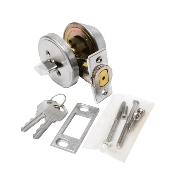 Baystate Valterra Single Cylinder Deadbolt, Gray 1005.1009 - main